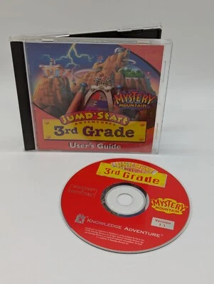 Jump Start Adventure 3rd Grade Mystery Mountain Users Guide CD Windows MacIntosh - Image 1 of 4