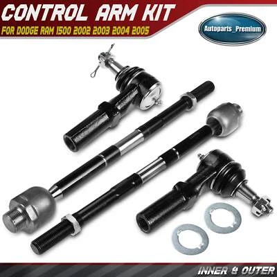 Extremo de varilla de amarre interior y exterior 4 piezas para Dodge Ram 1500 2002 2003 2004 2005 52106518AJ Foto 1 de 4