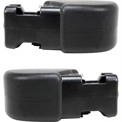 New Bumper End Front Left & Right For 1997-2006 Jeep Wrangler Primed Plastic 2Pc Foto 1 de 4