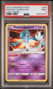2022 Pokemon Japanese SWSH Vstar RADIANT GARDEVOIR Lost Origin #069 PSA 9 - Bild 1 von 2
