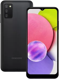 Samsung Galaxy A03S A037F/DS 4GB Ram 32GB Rom Dual SIM Black - Picture 1 of 7