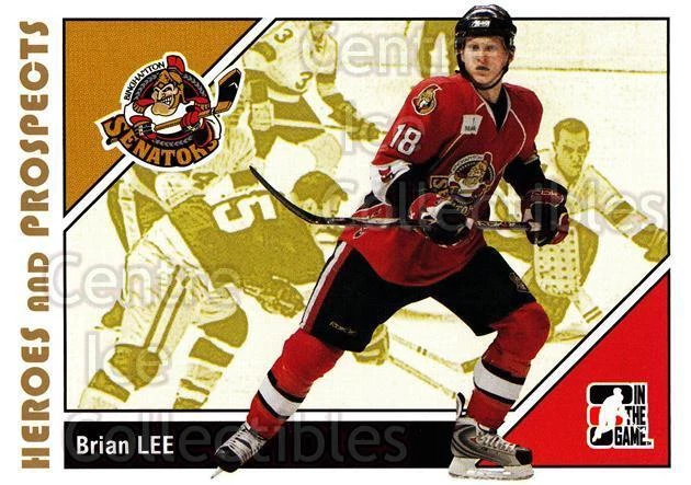 2007-08 ITG Heroes and Prospects #145 Brian Lee - Image 1 of 1