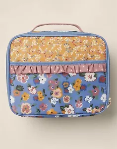 Lunchbox Matilda Jane bambina blu botanico floreale nuovo 8''x10''x 4'' nuovo in bustina - Foto 1 di 2