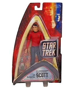 Star Trek "LT. Commander Montgomery Scott + Accessori" ArtAsylum 2003 Serie 2a - Imagen 1 de 4