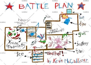 Home Alone Battle Plan poster print - Picture 1 of 7