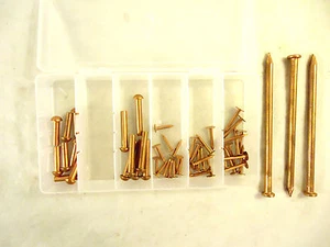 Non Sparking Round Head Rivet Pins and Nail Assortment, New/Other - Picture 1 of 3