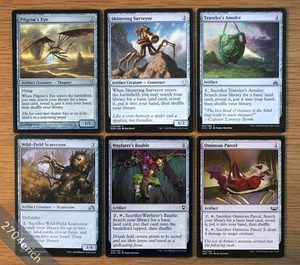 Set of 6 Search Land Ramp Fetch Mana Artifacts Set *NM* MTG Magic EDH Commander - Picture 1 of 2