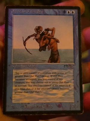 Old Man of the Sea Mtg Arabian Nights  - Image 1 of 2