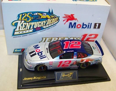 1:24 REVELL COLLECTION 1999 #12 MOBIL 1 125TH KENTUCKY DERBY JEREMY MAYFIELD MIB - Image 1 of 4
