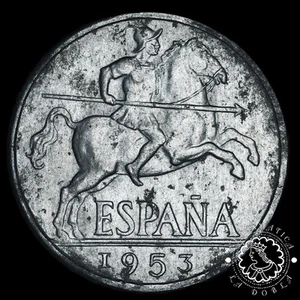 LA DOBLA | 1953 - 10 CÉNTIMOS - Franco - PLUS - SC - Picture 1 of 2