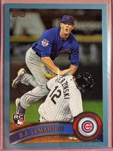 2011 Topps Update D.J. LeMahieu Walmart Blue Border RC US205 MLB Baseball - Bild 1 von 2