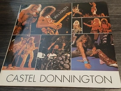 VAN HALEN Vinyl Castle Donnington UK import PROMO ONLY RARE ORIGINAL Pressing  - Image 1 of 4