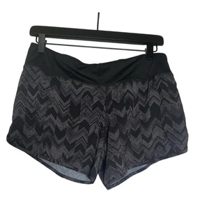 Rabbit Damen Laufshorts Größe M schwarz gefüttert Workout Run Logo Stretch - Bild 1 von 5