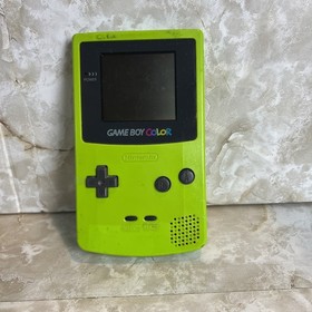 Nintendo Game Boy Color Kiwi Lime Green Handheld Console System Tested & Working