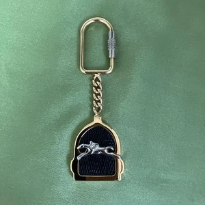 Longchamp Key Ring/Charm Gold Women Luxury Designer Limited Edition Rare Model A - Picture 1 of 6
