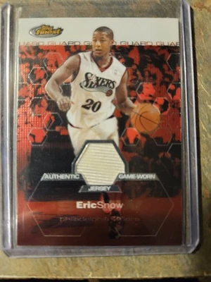 2002-03 Topps 最佳 - 比赛穿用球衣 Eric Snow #145 /999 (MEM) — 第 1/2 张图片