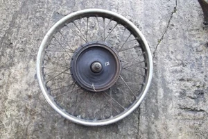 AJS G3 G80 M16 M18 G9 TWINS AND SINGLES FRONT WHEEL MAY FIT MATCHLESS 12 - Picture 1 of 7