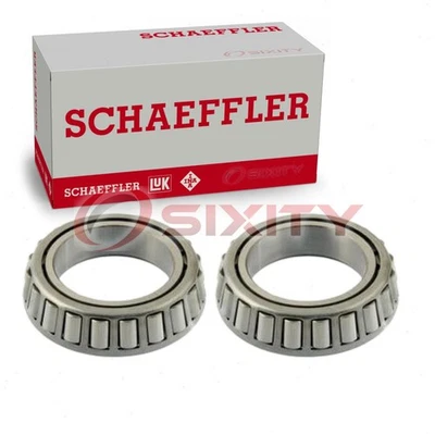Rolamentos de roda internos dianteiros Schaeffler 2 peças para 1986-1991 Porsche 928 5.0L V8 dv - Imagem 1 de 4
