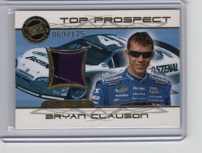 2008 Press Pass Top Prospect Race-Used Sheet Metal BRYAN CLAUSON #BC-SM 069/175 - Image 1 of 2