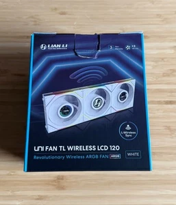Lian Li UNI Fan TL LCD 120 Wireless - Triple Pack - 2,4 GHz Wireless Controller - Bild 1 von 1