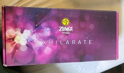 Zumba Fitness Exhilarate Body Shaping System 6 DVD Set  + 3 Toning Sticks +Guide - Image 1 of 4