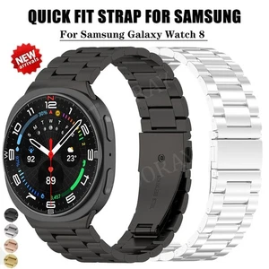 Metal Strap For Samsung Galaxy Watch 8/8 Classic/Ultra 2025 Stainless Steel Band - Picture 1 of 46
