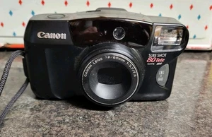 Canon Sure Shot 80 Tele Date SAF 35mm Point & Shoot Camera TESTED WORKS - Picture 1 of 7