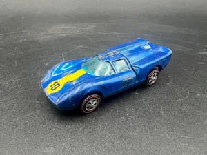 Hot Wheels Lola GT70 Blue Redlines ébréché état Hong Kong lire - Photo 1/4