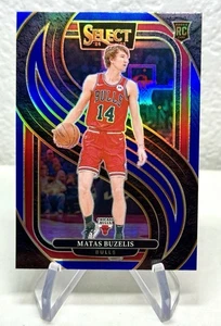 2024-25 Panini Select Matas Buzelis #166 RC Rookie Premier Blue Prizm - Picture 1 of 2