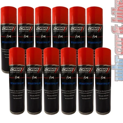 Spray de arranque Startpilot ayuda de arranque en frío 12x 250 ml motor ayuda de arranque Car1 - Imagen 1 de 3