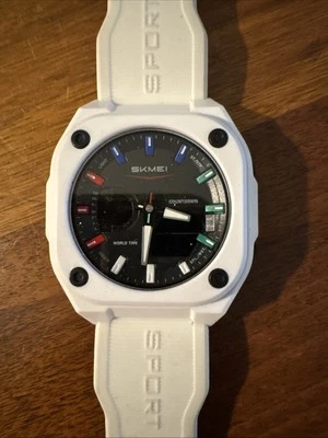 USA Seller Men’s Watch Dual Time Analog & Digital G Shock Function  Homage - Image 1 of 4