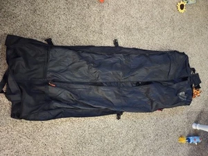 5.5 Foot Ready For Takeoff Garment Bag Black Many Compartments - Picture 1 of 9