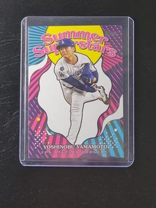 2025 Topps Serie 2 Sommer Superstars Yoshinobu Yamamoto Dodgers #SS-33 - Bild 1 von 2