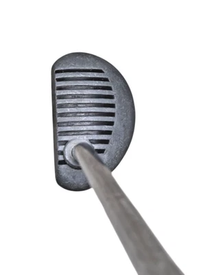 Vintage RAM Zebra Face Balanced Mallet Putter RH 35" Offset Steel Shaft - Image 1 of 4