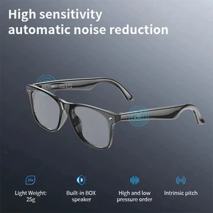 AI Translation Sommer Smart Glasses Sprachassistent Sonnenschutz & Wasserdicht - Bild 1 von 24
