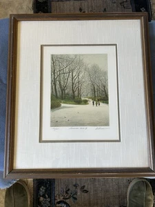 HAROLD ALTMAN HD SIGNED, NUM Lithographie NOVEMBER IV 1984 146/285 NYC - Bild 1 von 16