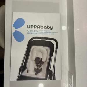 NEU im Karton, UPPAbaby Baby Kuschelsitz kompatibel mit Vista und Cruz, weiß - Bild 1 von 10