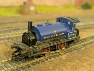 Highland Railway “Loch Ness” Pug 0-4-0 Steam Locomotive – OO Gauge - Picture 1 of 5