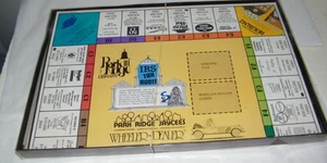 Vintage PARK RIDGE, Illinois " Hometown" Monopoly 1985 Showcasing LOCAL Stores - Picture 1 of 11