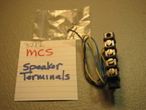 📈MCS SPEAKER TERMINAL 3212 STEREO RECEIVER - Picture 1 of 3
