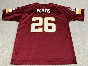 Clinton Portis Washington Redskins Football Jersey Youth Boys XL Reebok Vintage - Picture 1 of 8