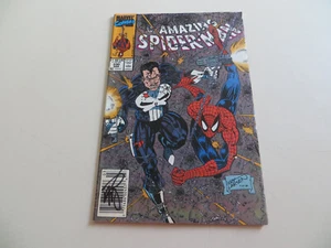 AMAZING SPIDER-MAN # 330 PUNISHER SIGNIERT VON ERIK LARSEN, COA & POA - Bild 1 von 4
