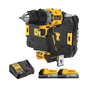 DeWalt DCD805E2T 18V Akku-Schlagbohrschrauber Set mit 2x POWERSTACK 1.7 Ah Akkus - Bild 1 von 1