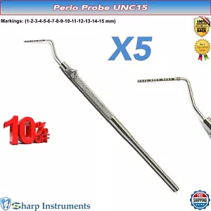 Dental Periodontal Probe UNC15 Explorer Dentistry Aperiodontal Pocket Depths BPE - Bild 1 von 3