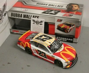 2021 Darrell Wallace Jr. McDonald's 1/24 Action NASCAR Diecast Autographed - Picture 1 of 2
