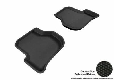 Forros de piso 3D MAXpider negro segunda fila 2 piezas para Volkswagen Jetta Foto 1 de 4