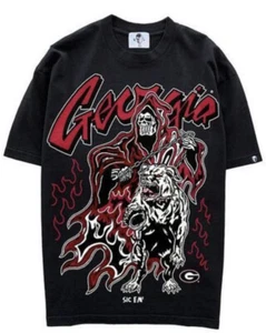 Sold Out Warren Lotas WL x Football Georgia Bulldogs Champs Graphic Shirt - XL - Picture 1 of 1