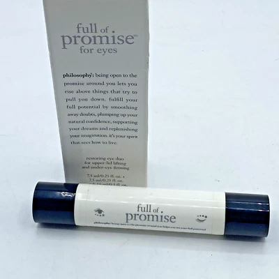 Philosophy Full Of Promise For The Eye's Restoring Eye Duo 提升和紧致 0.25 — 第 1/4 张图片