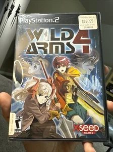🔥SEALED Wild Arms 4 (Playstation 2 PS2) NEW SEALED BLACK LABEL Y-FOLD MINT - Picture 1 of 4