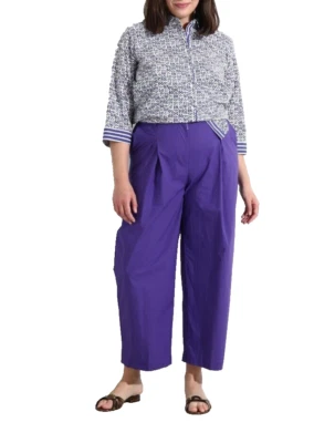 🌟MARINA RINALDI хлопок брюки плюс размер MR 27_US 18W, IT56, DE 48, GB22 - Изображение 1 из 4